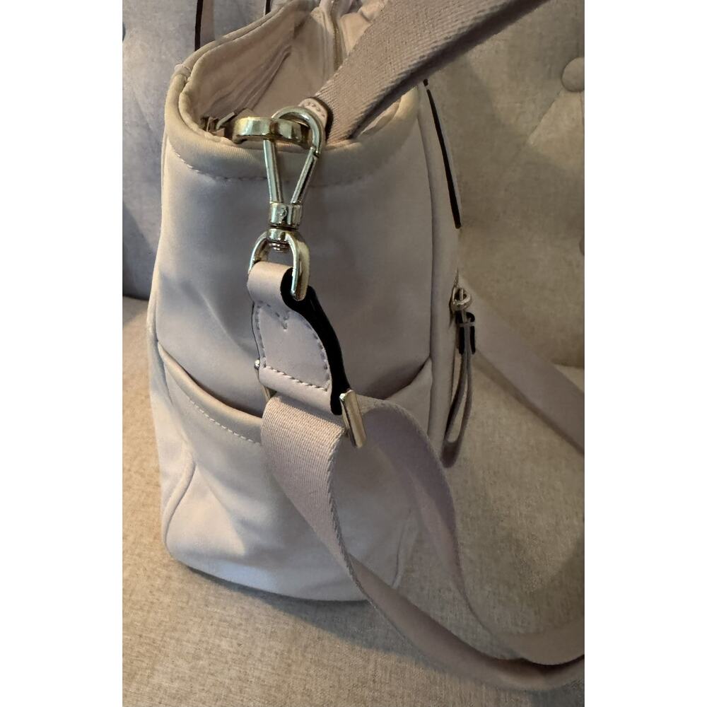 New Kate Spade Chelsea Nylon Medium Satchel Tote Crossbody Pink $299 Msrp - Picture 5 of 12